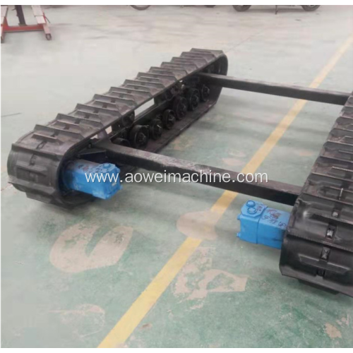 Rubber Crawler undercarriages track systems for mini excavator loader truck Mining Drilling Rigs agriculture truck wet land